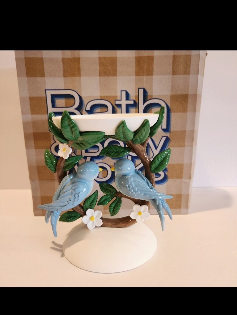 Bath and Bodyworks Bird Candle Holder